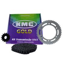 Kit Transmissão Relação Nova Fazer 250 2018 Á 2021 (Sem Retentor) Kmc