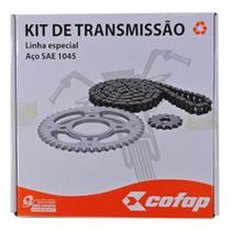 Kit Transmissão Relação Nxr Bros 150 2003 A 2014 Original Cofap