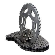 Kit Transmissão Relação Para Yamaha Ybr 125 2003 2004 2005 2006 2007 2008 2009 2010 Até 2015