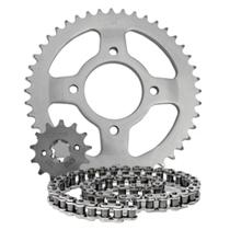 Kit Transmissão Relação Scud Dafra Speed 150 Aço 1045 Kit Transmissão Relação Scud Dafra Speed 150 Aço 1045