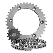 Kit Transmissão Relação Scud Xr 250 Tornado Aço 1045 com Retentor