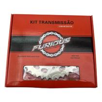 Kit Transmissão Relação Yamaha Xtz 250 / Tenere 250 Retentor Prateado Kit Transmissão Relação Yamaha Xtz 250 / Tenere 250 Retentor Prateado