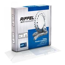 Kit Transmissão Riffel Honda CG 125 Cargo 89/99, Today 89/94 e Titan 95/99