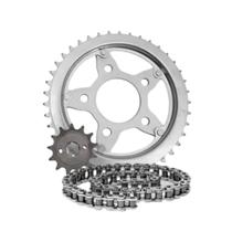 Kit transmissao siverst cbx 200 strada 95-03 aco 1045