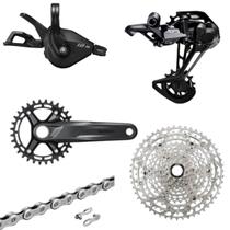 Kit Transmissão Xt/Deore Com Pedivela, K7 10/51 E Corrente