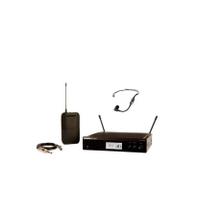 Kit Transmissor Shure Blx14Rbr M15 Sem Fio + Shure Sm35Tqg