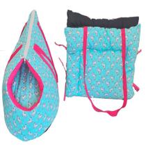 Kit Transporte Bolsa Colchonete Impermeavel Top Unicornio Kit Transporte Bolsa Colchonete Impermeavel Top Unicornio