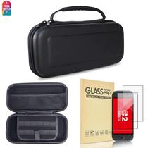 Kit Transporte Nintendo Switch 2 Case E 2 Películas De Vidro