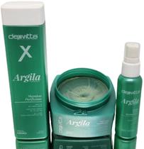 Kit Tratamento Argila Therapy Manutenção Em Casa Dexvitta Kit Tratamento Argila Therapy Manutenção Em Casa Dexvitta