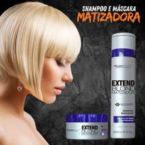 Kit Tratamento Blond Italian Beauty Matizador 2 Passos Loira Kit Tratamento Blond Italian Beauty Matizador 2 Passos Loira