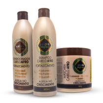 Kit Tratamento Cabelo Afro Mais Força Salon Maycrene