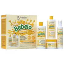 Kit Tratamento Capilar Bebelo Banana Hidratação c/ 4 Itens - Bio Instinto Kit Tratamento Capilar Bebelo Banana Hidratação c/ 4 Itens - Bio Instinto