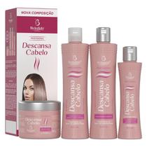 Kit Tratamento Capilar Descansa Cabelo c/4 Bioinstinto