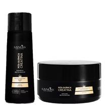 Kit Tratamento Capilar Hidratação Pós Química 2 Passos 600 Ml Kit Tratamento Capilar Hidratação Pós Química 2 Passos 600 Ml