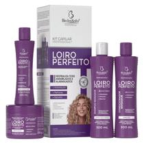 Kit Tratamento Capilar Loiro Perfeito c/ 4 Bioinstinto Kit Tratamento Capilar Loiro Perfeito c/ 4 Bioinstinto