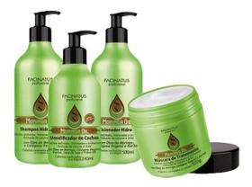 Kit Tratamento Capilar Moringa Oil - Para Cabelos Crespos e Cacheados Kit Tratamento Capilar Moringa Oil - Para Cabelos Crespos e Cacheados