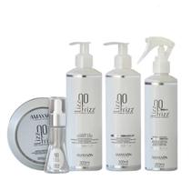 Kit Tratamento Capilar Pós Química Amaxxon Restauração Completa 5 Produtos Kit Tratamento Capilar Pós Química Amaxxon Restauração Completa 5 Produtos