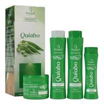 Kit Tratamento Capilar Profissional Quiabo Bio Instinto