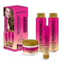 Kit Tratamento Capilar SOS Cauterização c/ 4 Itens - Bioinnova