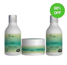 Kit tratamento capilar Techno Pro care Abacate - 300ml