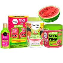 Kit Tratamento Completo Melancia Salon Line Kids Todecacho