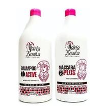 Kit Tratamento e Terapia Capilar Maria Bonita Progressiva 1800 Ml Kit Tratamento e Terapia Capilar Maria Bonita Progressiva 1800 Ml