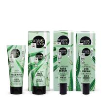 Kit Tratamento Facial Avançado Organic Shop - Aloe Vera e Abacate