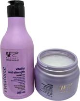 Kit Tratamento Fortalecimento Vita Force Sh + Mas 550Ml Wf