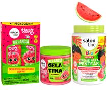 Kit Tratamento Melancia Kids Salon Line Todecacho Completo