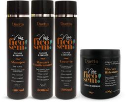 Kit Tratamento Não Fico Sem Cachos e Crespos Duetto 300ml Kit Tratamento Não Fico Sem Cachos e Crespos Duetto 300ml
