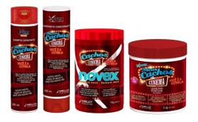 Kit Tratamento Novex Meus Cachos De Cinema 4 Produtos