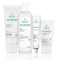 Kit Tratamento Peles Oleosas Oily Solution Adcos 4 Itens