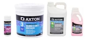 Kit Tratamento Piscina Cloro, Fita, Clareamento, Limpa Borda