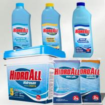 Kit Tratamento Piscina HidroAll - Água Limpa e Cristalina