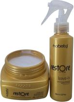 Kit Tratamento Restore Mascara 300g Leave In 150ml Hobety