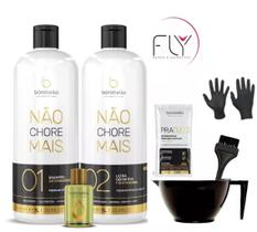 Kit Tratamento + Shampoo Bora bella.
