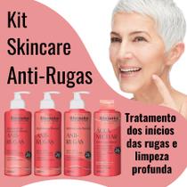 Kit Tratamento Skin Care Anti - Rugas Firmador da Pele