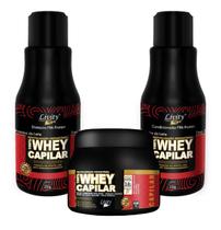 Kit Tratamento Whey Protein Capilar Livity - Livity Cosmetics