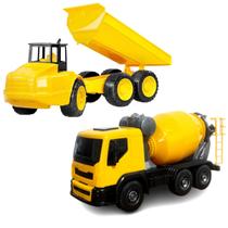 Kit Trator Rural Caçamba Basculante Caminhão Betoneira Articulados Grandes Roma