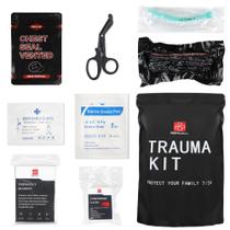 Kit Trauma Refil IFAK Compact de Primeiros Socorros Médicos de Emergência Kit Trauma Refil IFAK Compact de Primeiros Socorros Médicos de Emergência