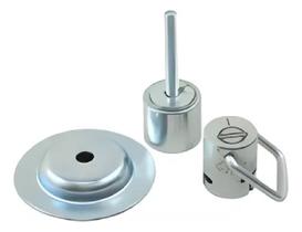Kit Trava Antifurto de Roda Estepe para Nissan Kicks Kicks Play March Sentra V-Drive Versa Kit Trava Antifurto de Roda Estepe para Nissan Kicks Kicks Play March Sentra V-Drive Versa