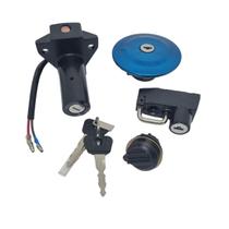 Kit Trava Chave Ignição Tampa Factor 125 2009 2011 2012 2013