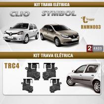 Kit Trava Elétrica Clio 4 Portas Tragial