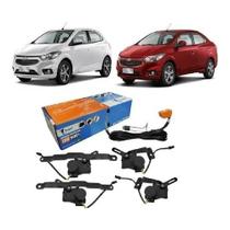 Kit Trava Elétrica Onix Novo Prisma 4 Portas Tragial Kit Trava Elétrica Onix Novo Prisma 4 Portas Tragial