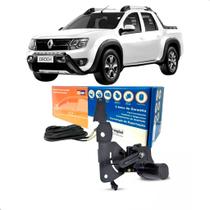 Kit Trava Elétrica Tampa Traseira Caçamba Renault Oroch 2015 2016 2017 2018... Tragial