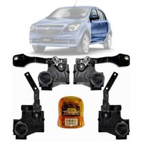 Kit Trava Elétrica Tragial Específica Chevrolet Agile 2009 a 2014 4 Portas