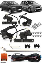Kit Trava Elétrica Tragial Renault Novo Sandero Novo Logan 2015 Em Diante 4 Portas Kit Trava Elétrica Tragial Renault Novo Sandero Novo Logan 2015 Em Diante 4 Portas