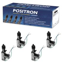 Kit Trava Elétrica Universal TR420 4P Duplo Comando Pósitron