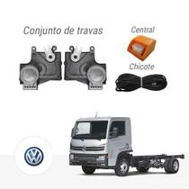 Kit Trava Elétrica Volkswagen Novo Delivery / Worker / VW2000 2019 Acima 12V 2 Portas Tragial
