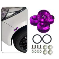 Kit Trava Para-choque Anilha Quick Release Rosa Estilo BR